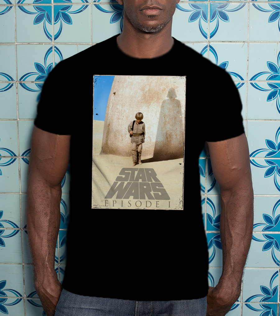 Star Wars Episode I The Phantom Menace Anakin Skywalker Shadow T-Shirt