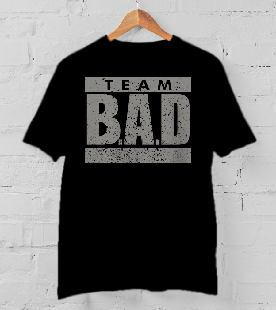 Team B.A.D Vintage Grunge T-Shirt