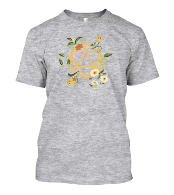 Harli Kane Pax Eastharli Hero Floral Druid Dice Dungeons And Dragons T-Shirt