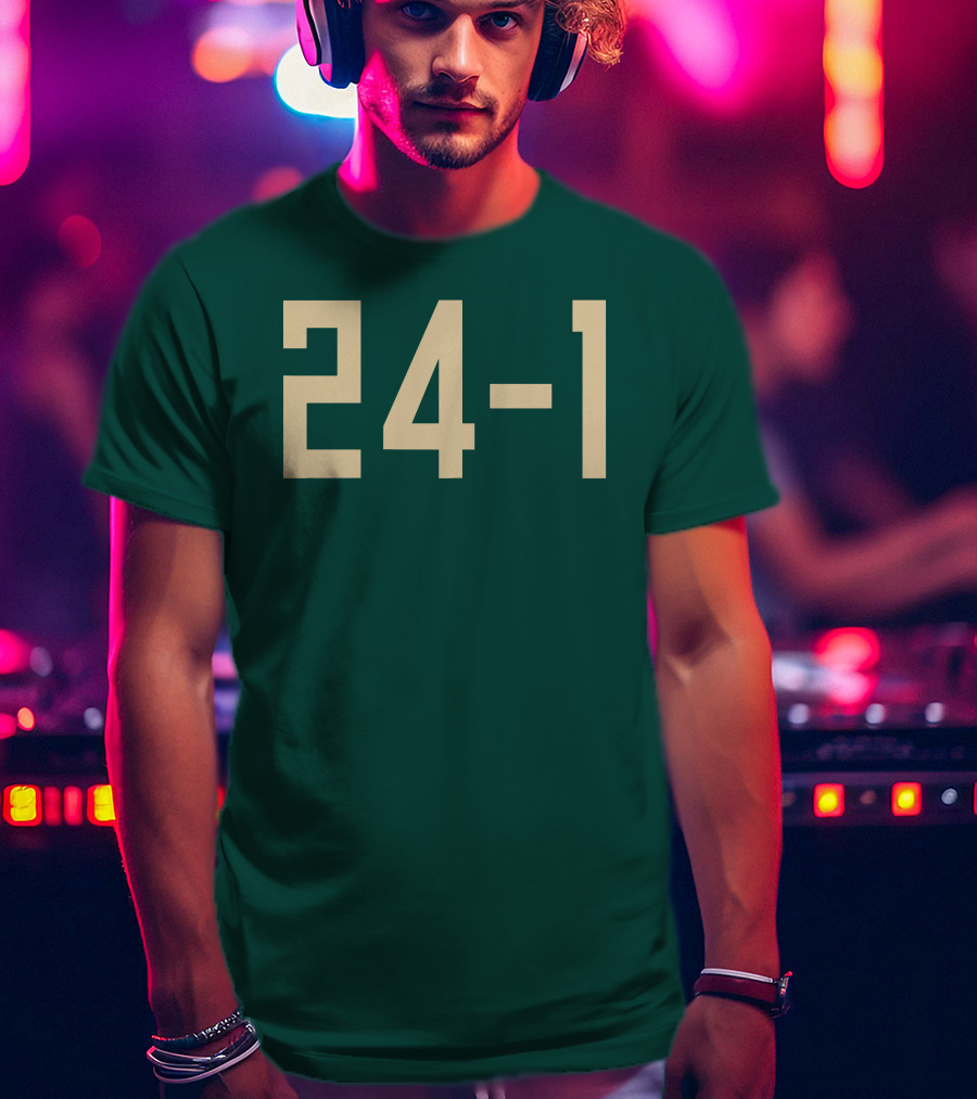 Bucks 24-1 Golden Numbers T-Shirt