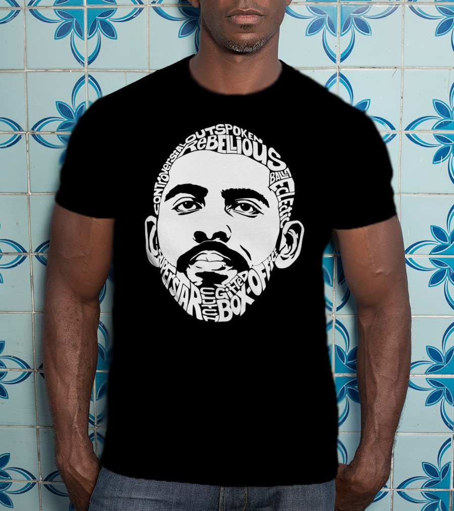 Kyrie Irving NBA Basketball Controversial Outspoken Rebellious T-Shirt