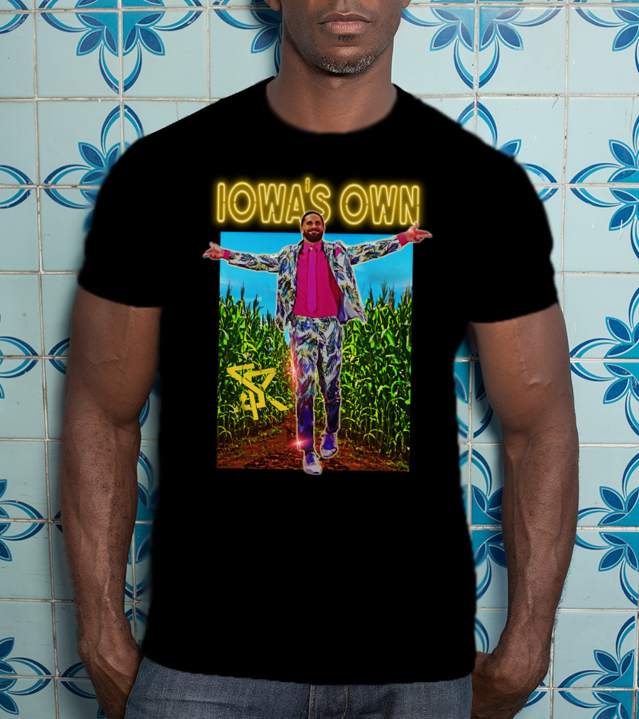 Iowa's Own Seth Rollins Cornfield Suit T-Shirt