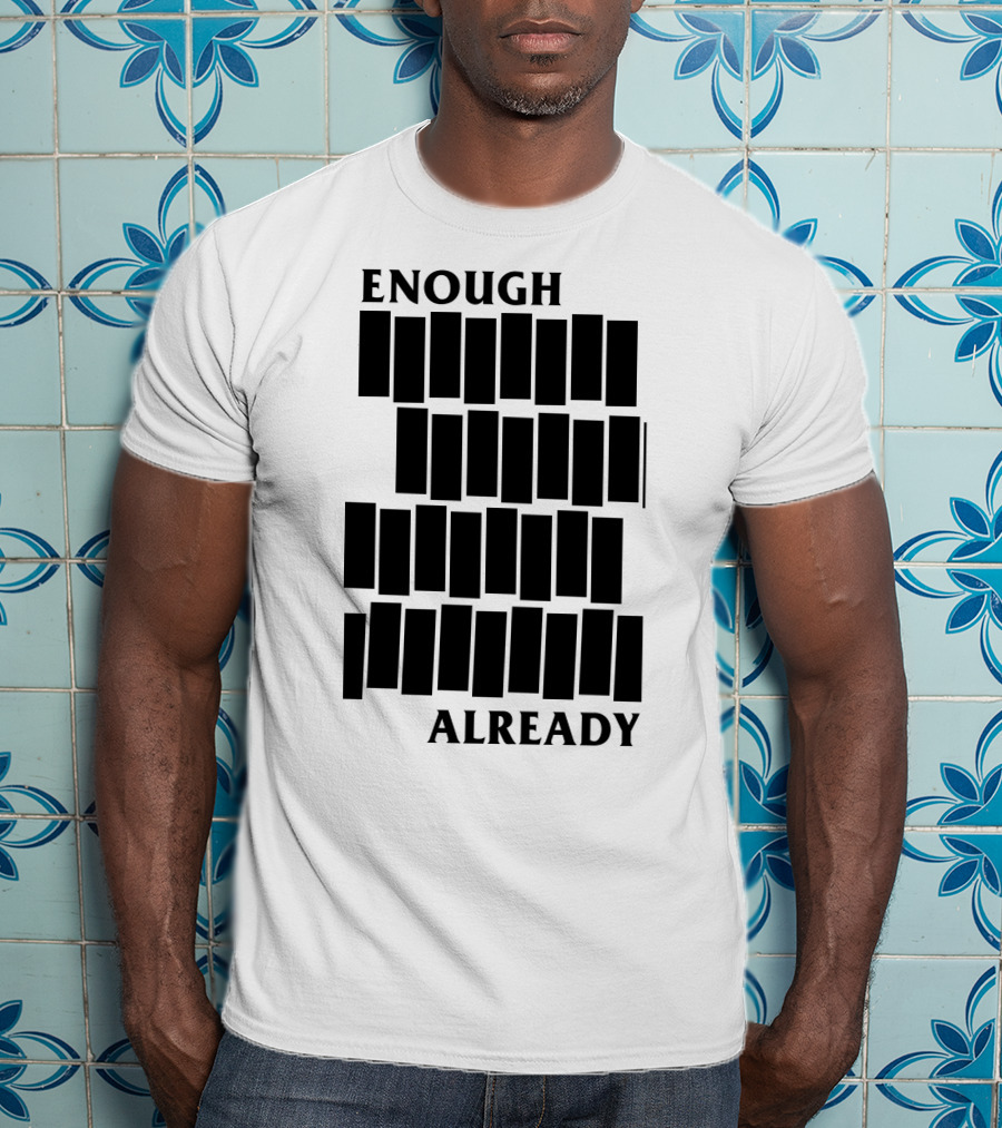 Enough Already Bomb The Music Industry Asian Man Records Merch T-Shirt