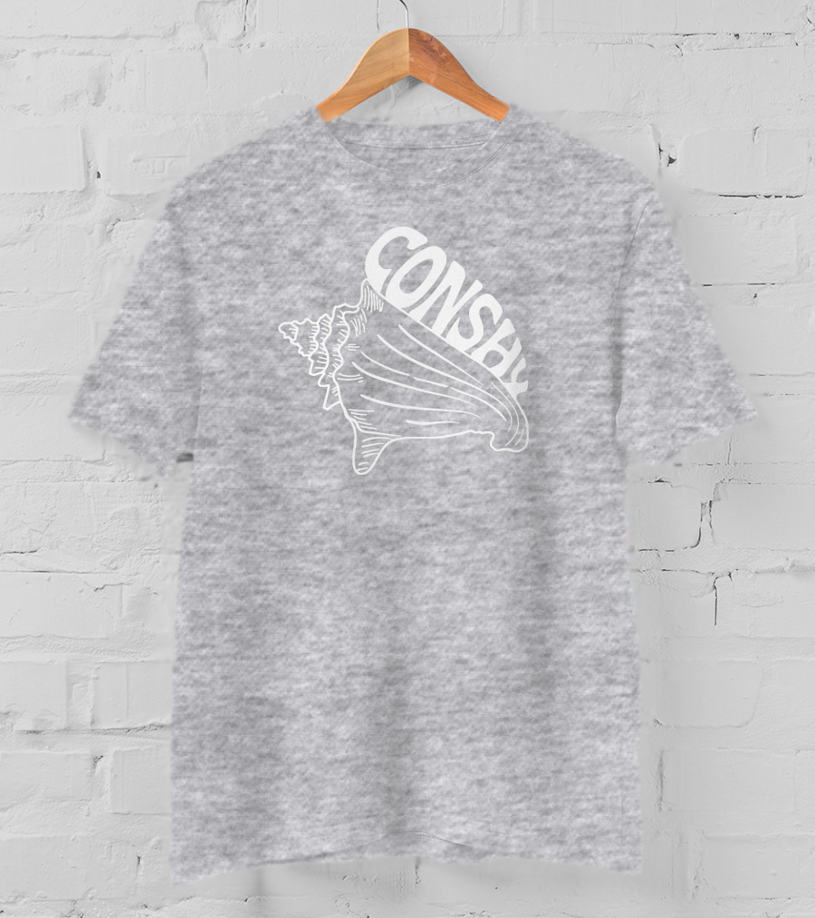 More Than The Curve Conshy Conch Shell T-Shirt