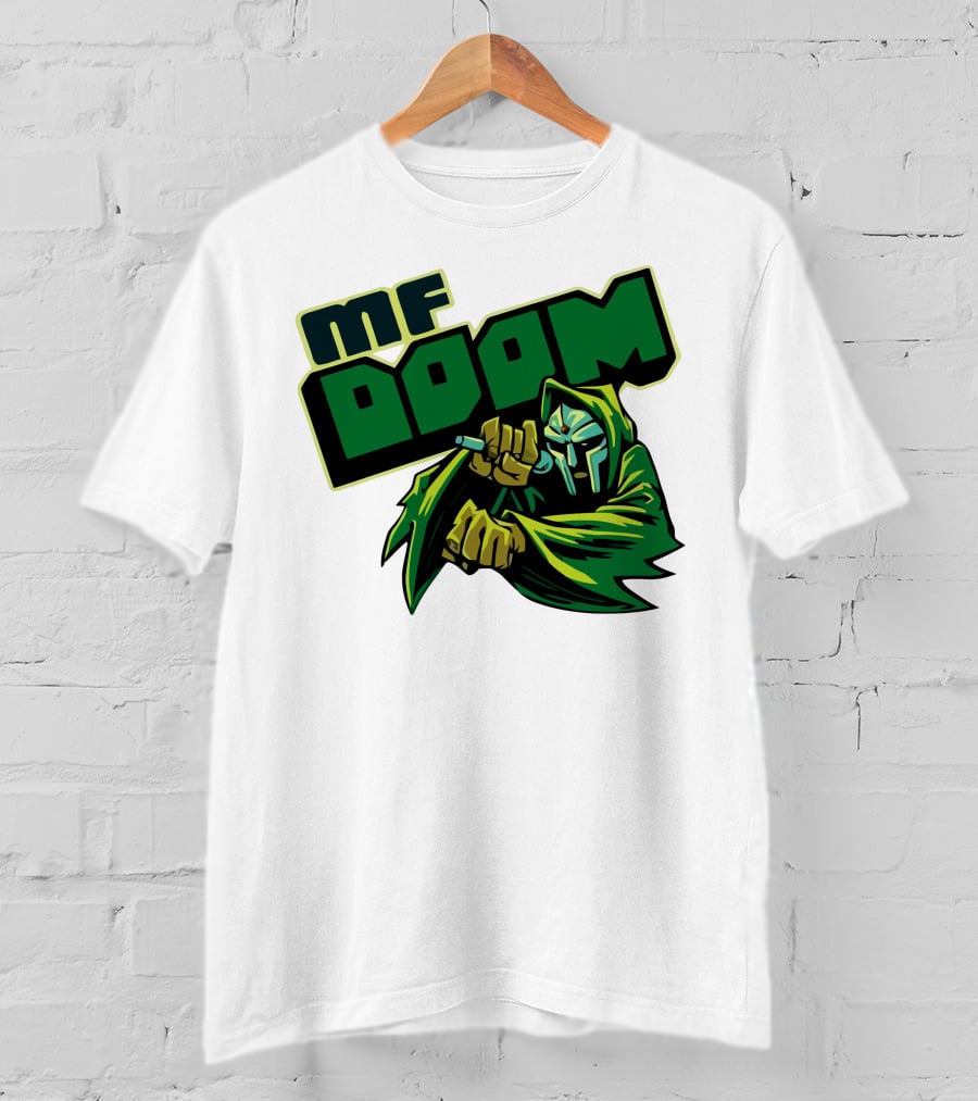 MF Doom Merch Anti Hero Iconic Masked Rapper T-Shirt