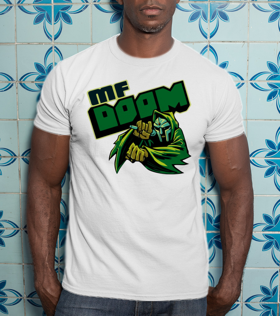 MF Doom Merch Anti Hero Iconic Masked Rapper T-Shirt