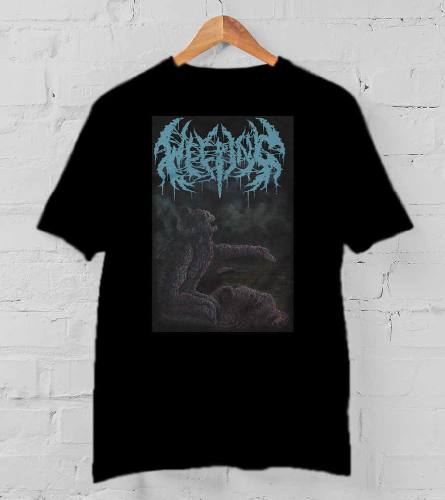 Nightshift Merch Awestruck Creature Under Moonlit Clouds T-Shirt