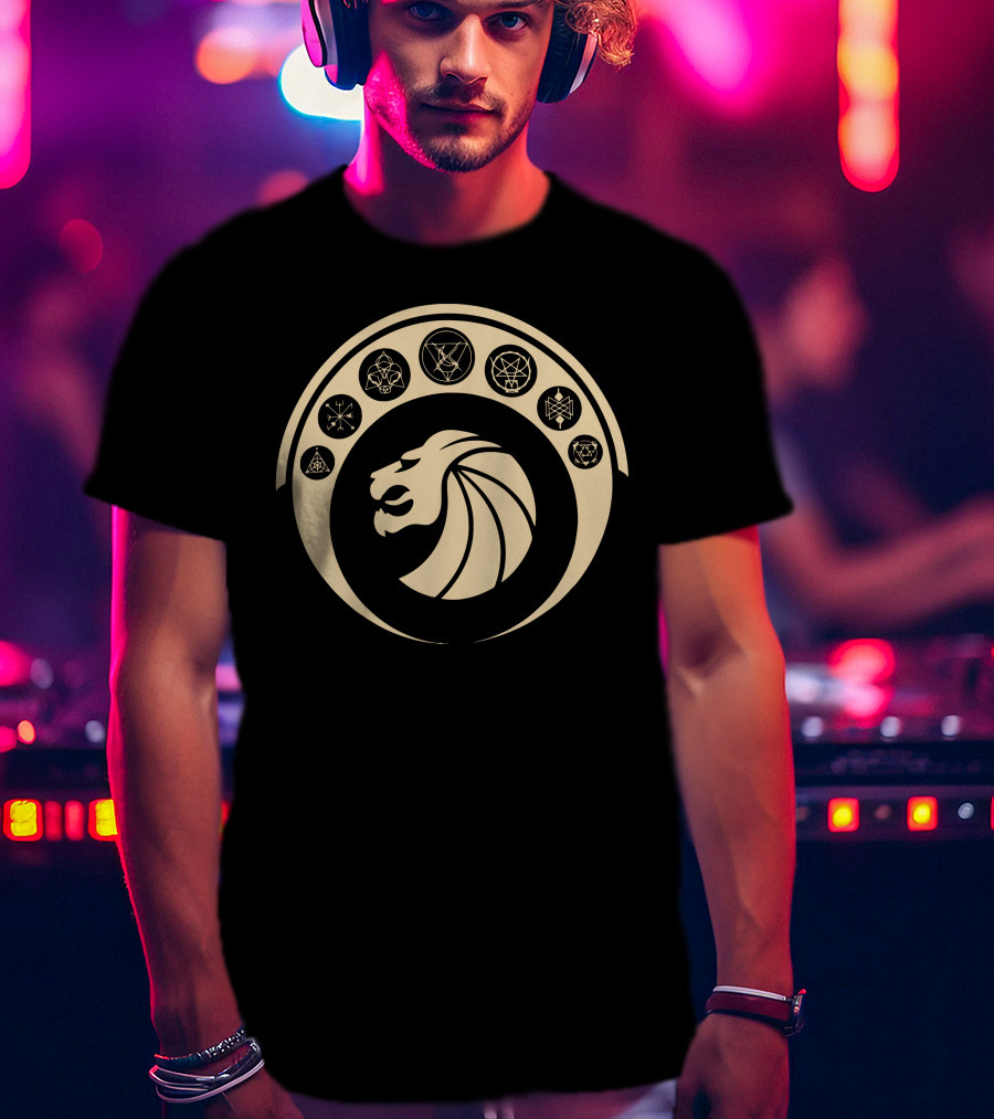 Seven Lions Cybele Symbolic Circle T-Shirt