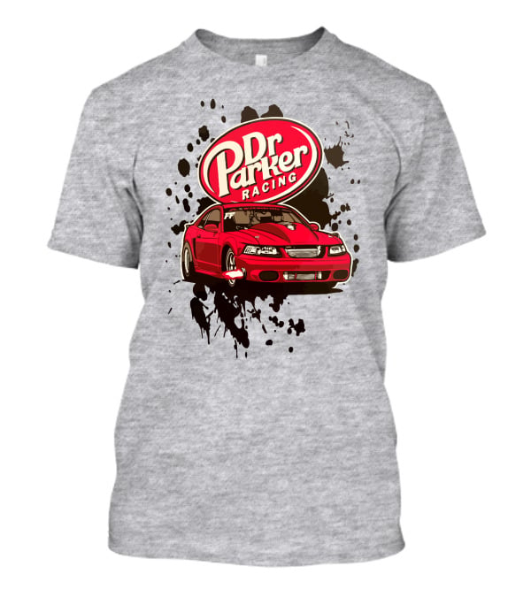 Dr Parker Racing Cleetus McFarland Merch Red Car T-Shirt