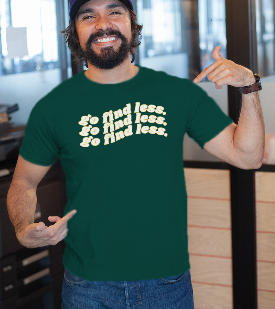 Elyse Myers Go Find Less Repeated Text T-Shirt