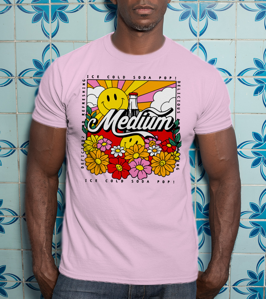 Medium Ice Cold Soda Pop Delicious Refreshing T-Shirt