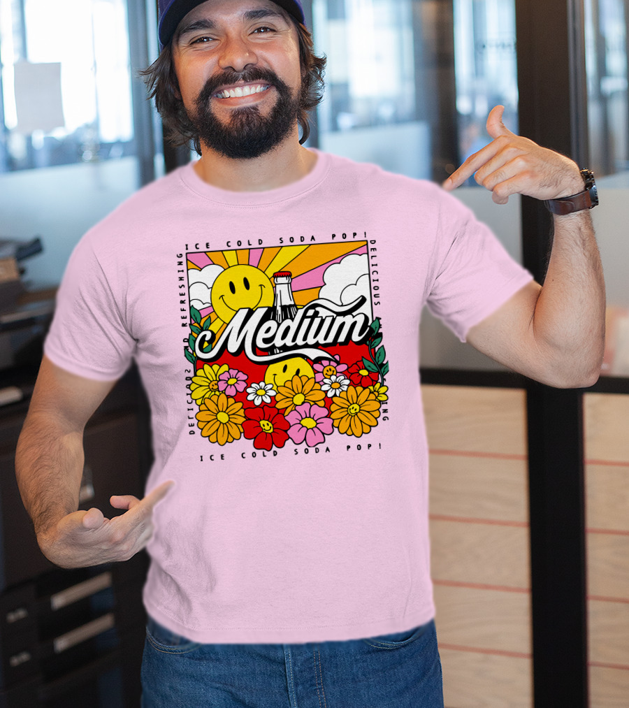 Medium Ice Cold Soda Pop Delicious Refreshing T-Shirt