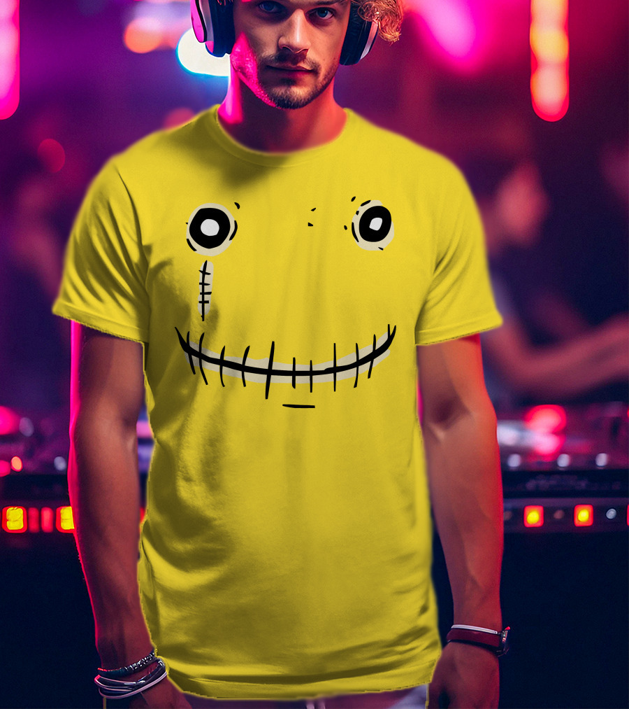 Salad Fingers Hubert Smiling Face Salad Fingers Merch T-Shirt