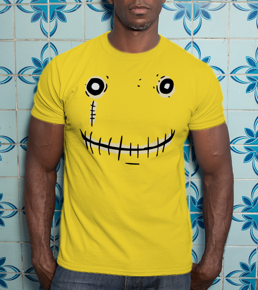 Salad Fingers Hubert Smiling Face Salad Fingers Merch T-Shirt