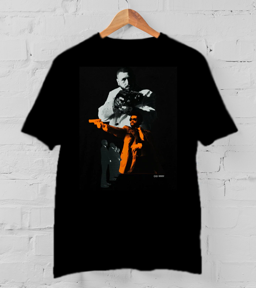 Post Malone The Weeknd Collaboration Merch One Right Now T-Shirt