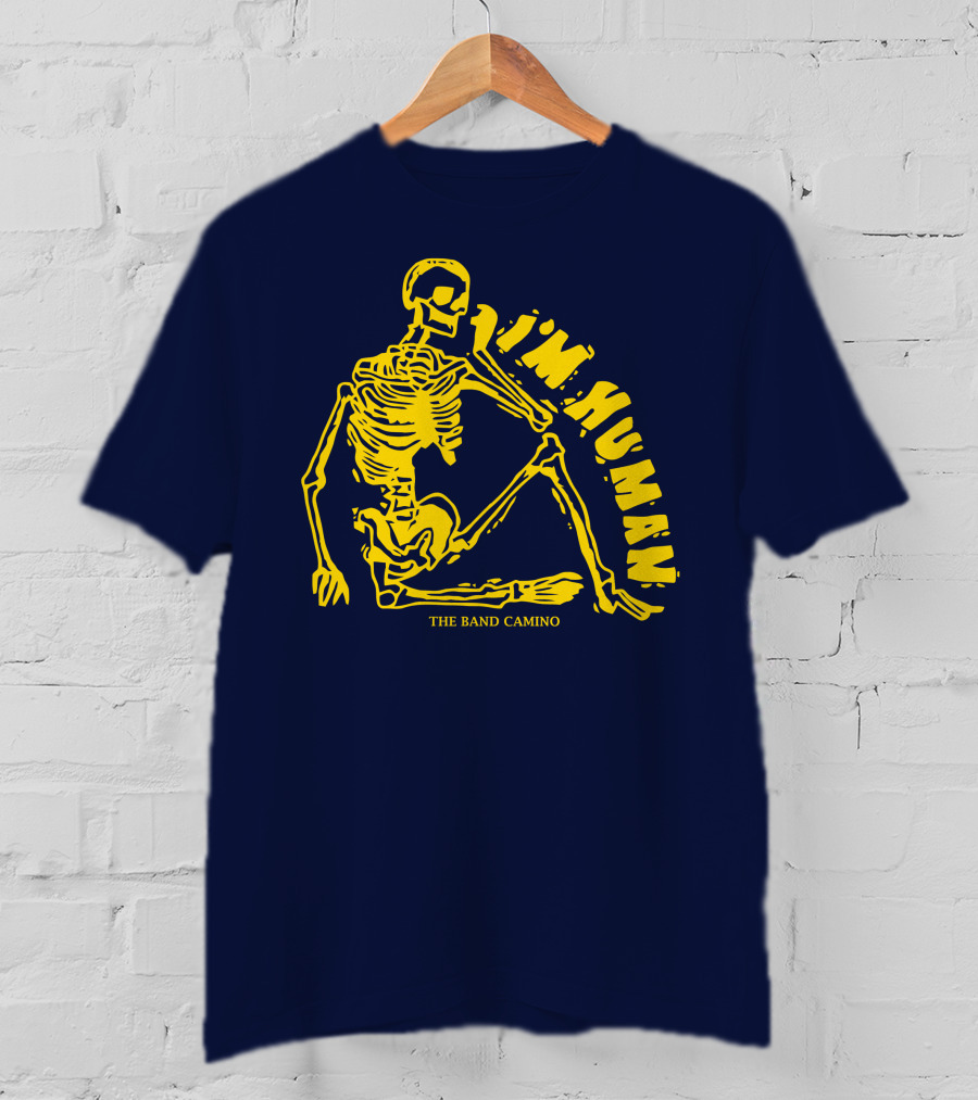 The Band Camino I'm Human Skeleton T-Shirt