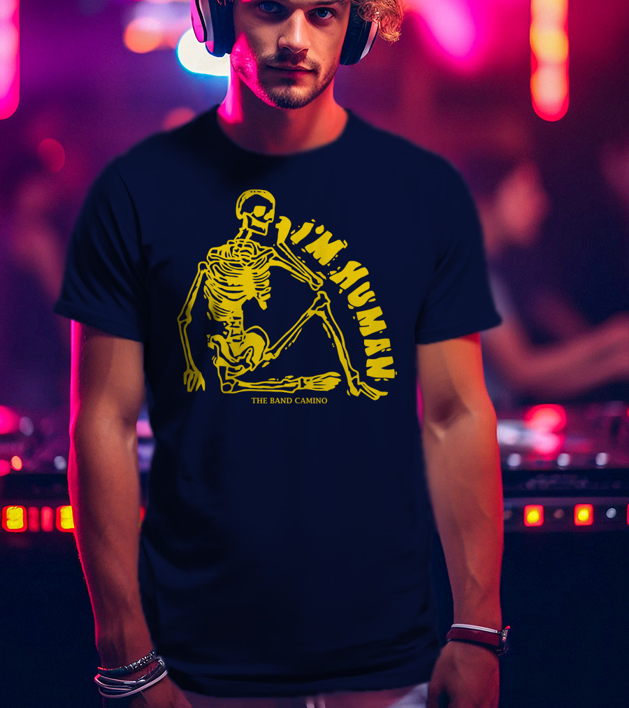 The Band Camino I'm Human Skeleton T-Shirt
