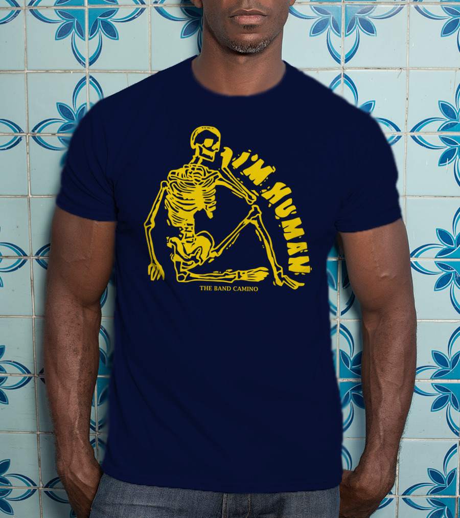The Band Camino I'm Human Skeleton T-Shirt