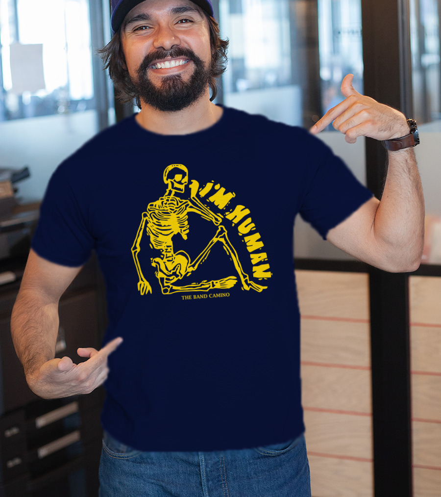 The Band Camino I'm Human Skeleton T-Shirt