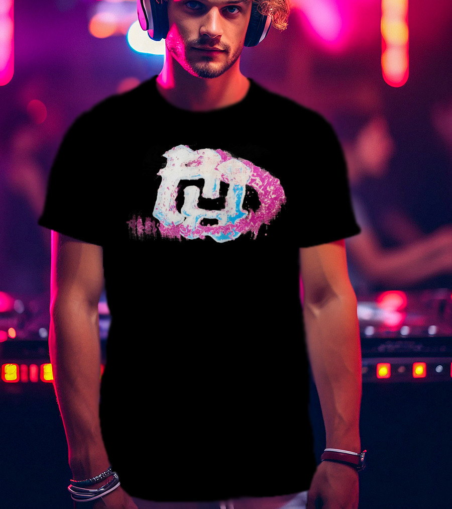 RR ON ICE Frozen Abstract T-Shirt