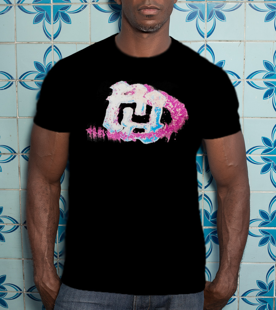 RR ON ICE Frozen Abstract T-Shirt