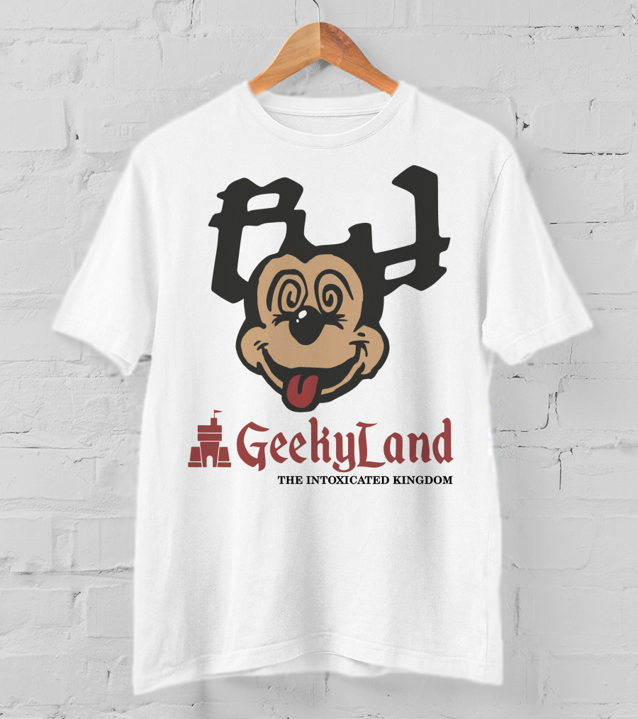 GeekyLand The Intoxicated Kingdom Dizzy Mouse Castle T-Shirt