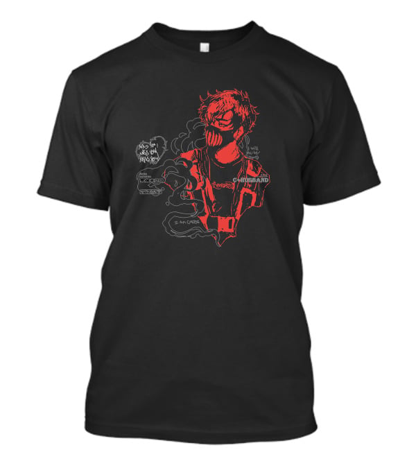 Corpse Husband I Am Corpse Miss You Will Under Ghost T-Shirt