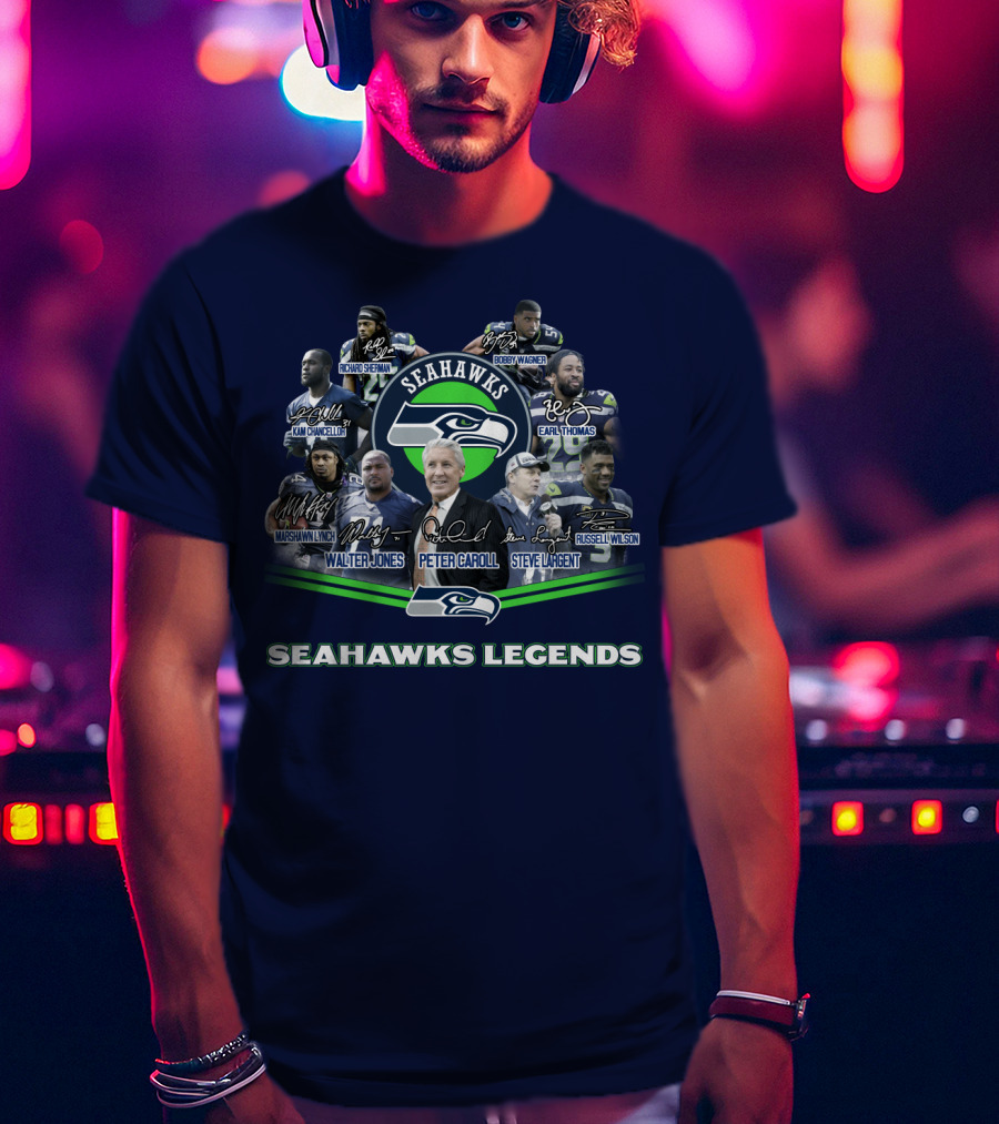 Seattle Seahawks Legends T-Shirt