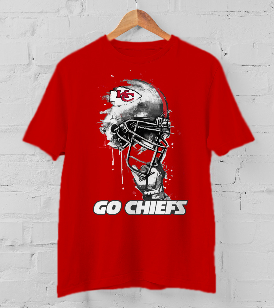 Go Chiefs Kc Helmet T-Shirt