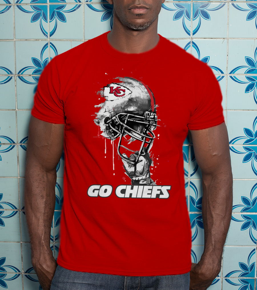 Go Chiefs Kc Helmet T-Shirt