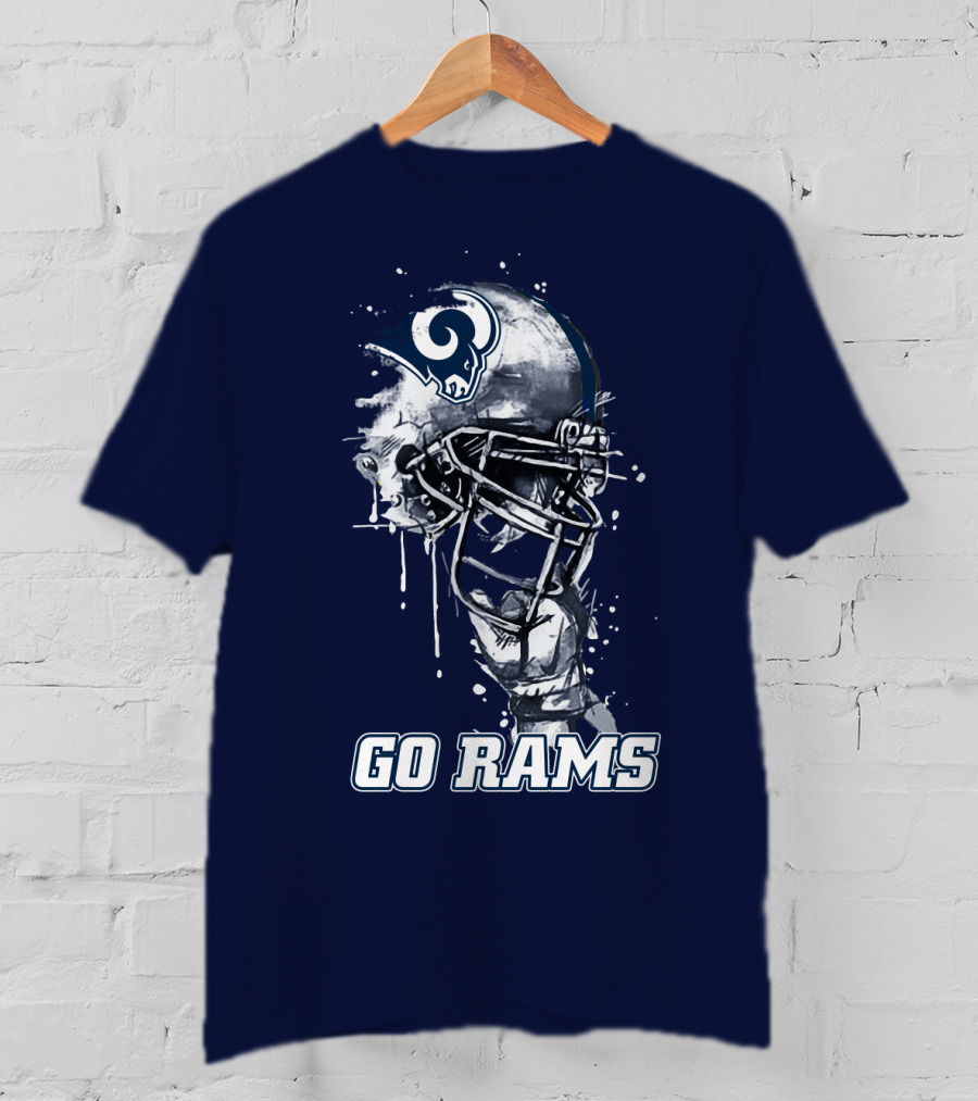 Go Rams Specialedition Helmet T-Shirt
