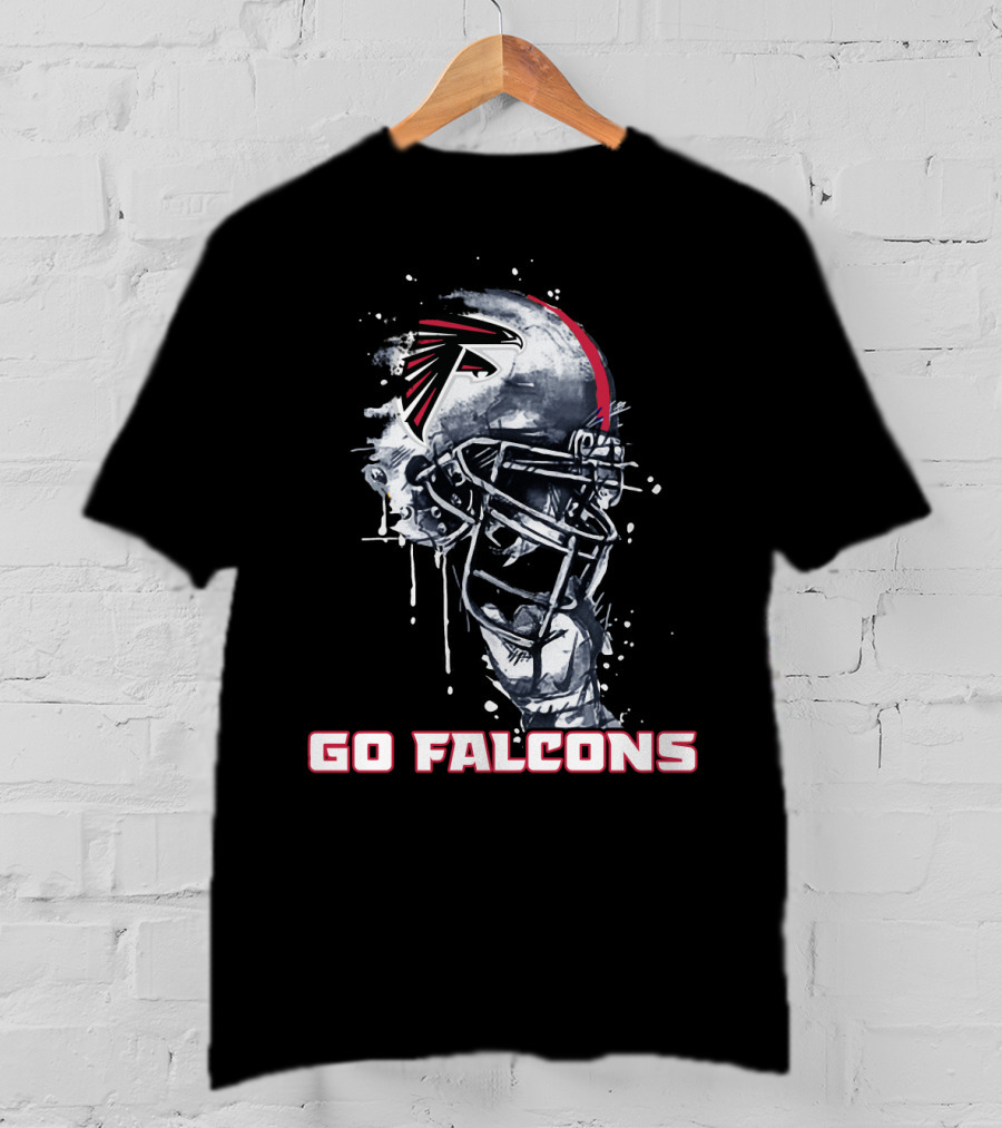 Go Falcons Falcons Helmet T-Shirt