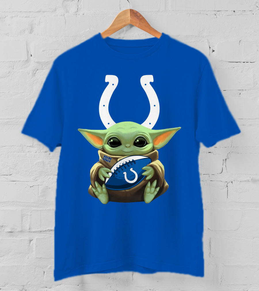 Baby Alien Colts Football Fans T-Shirt