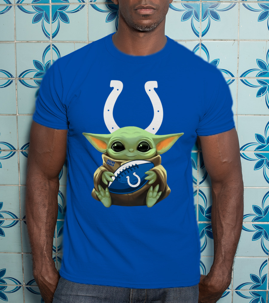 Baby Alien Colts Football Fans T-Shirt