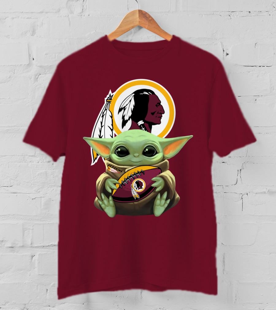 Baby Yoda Washington Football Team T-Shirt