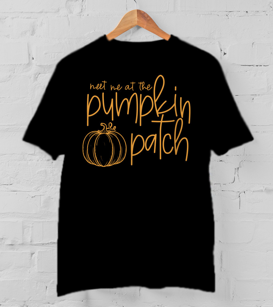 Meet Me At The Pumpkin Patch Halloween T-Shirt