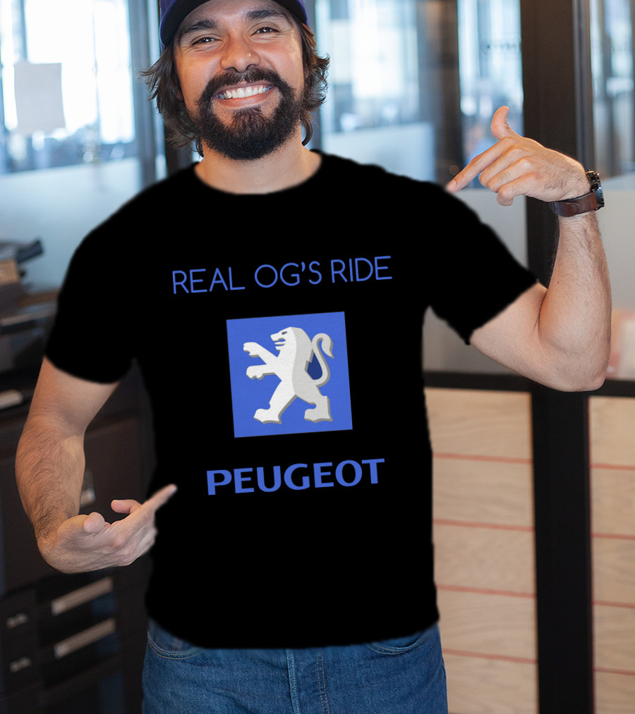 Real Og's Ride Peugeot T-Shirt