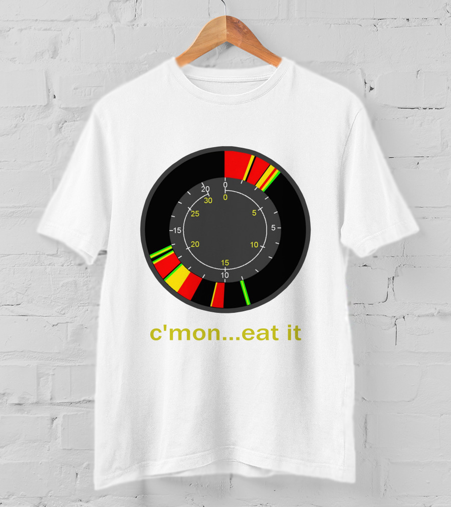 C'MON EAT IT Speedometer T-Shirt