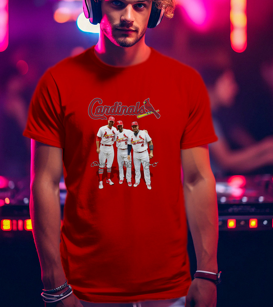 Cardinals Baseball Legends Red T-Shirt