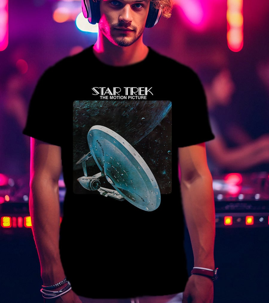 Star Trek The Motion Picture Enterprise Space Scene T-Shirt