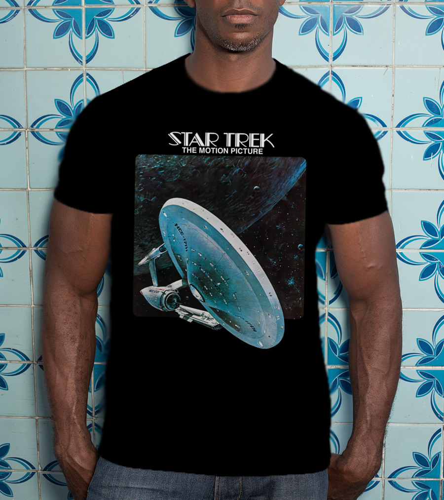 Star Trek The Motion Picture Enterprise Space Scene T-Shirt