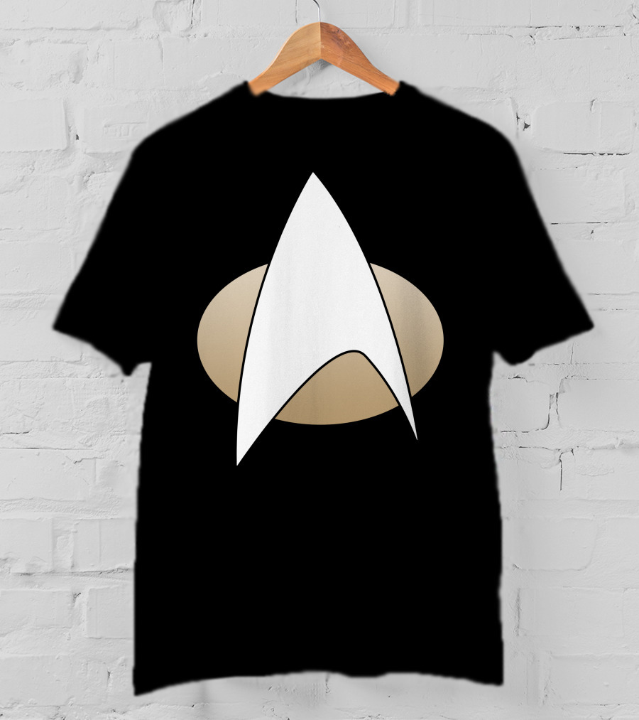 Star Trek Command Red Paneled Uniform Badge Insignia T-Shirt