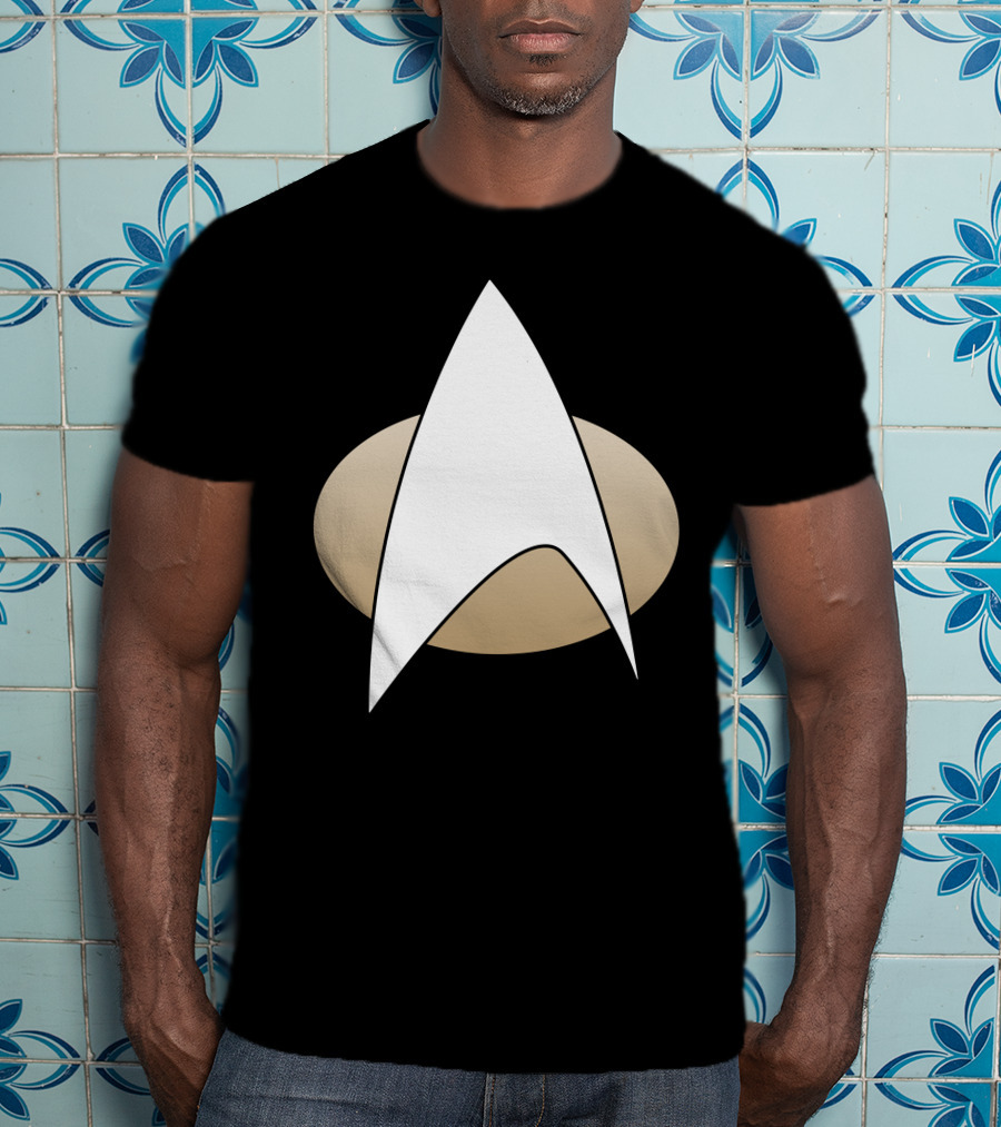 Star Trek Command Red Paneled Uniform Badge Insignia T-Shirt