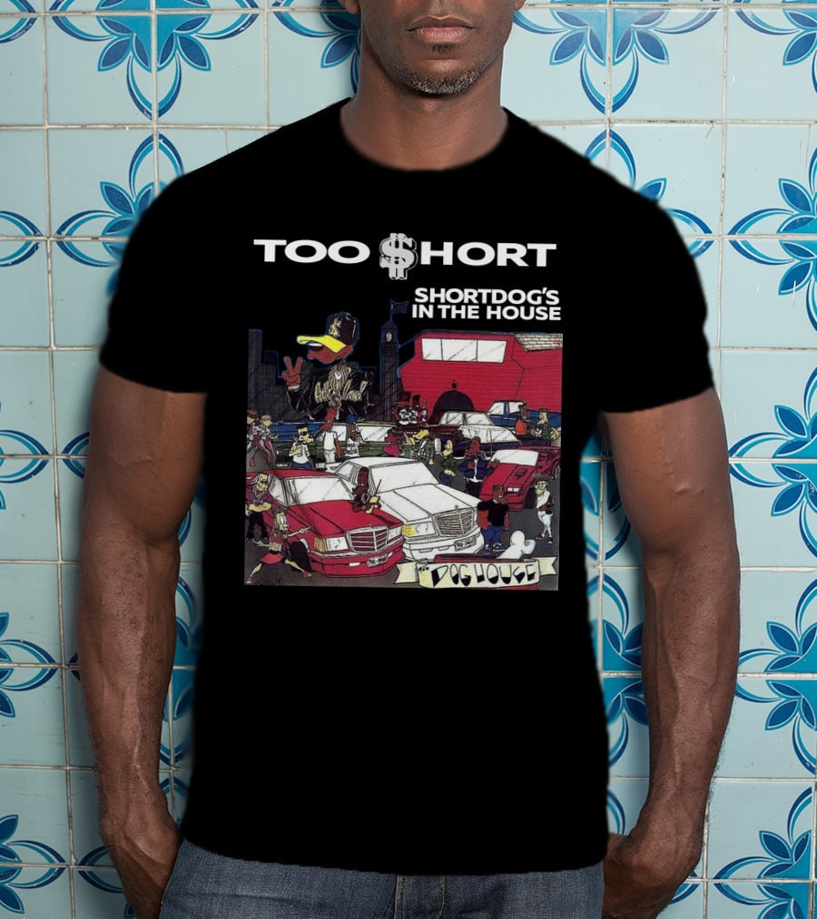 Too Short Short Dog's In The House Dog House Urban Scene T-Shirt