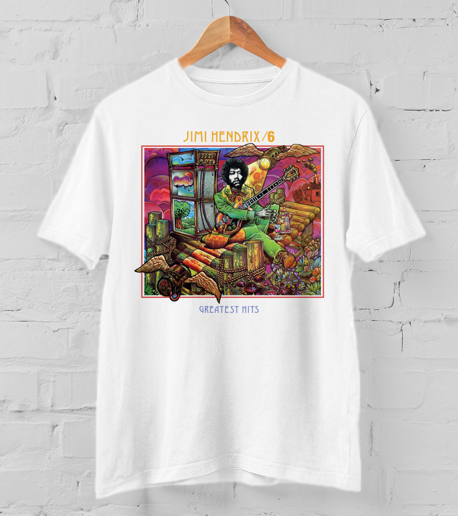 Jimi Hendrix Greatest Hits 6 T-Shirt