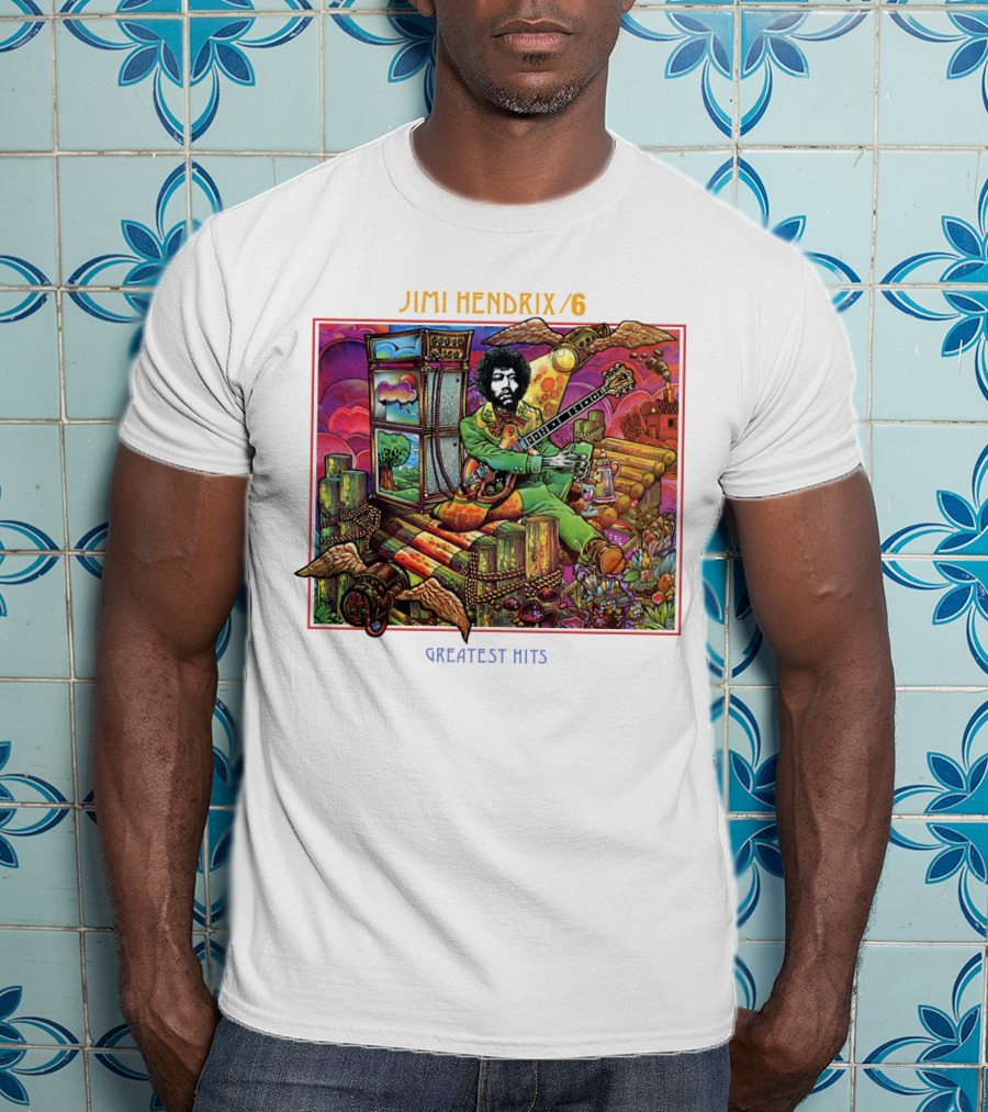 Jimi Hendrix Greatest Hits 6 T-Shirt