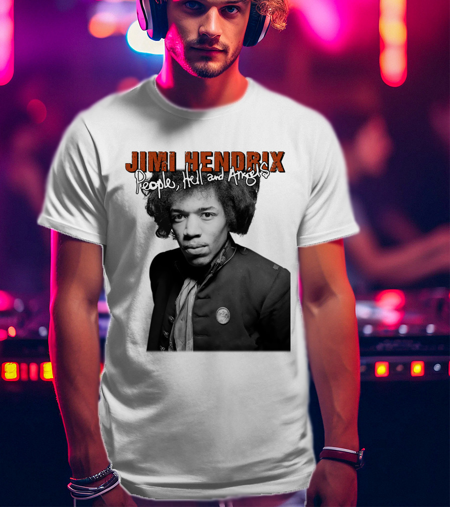 Jimi Hendrix People, Hell And Angels T-Shirt