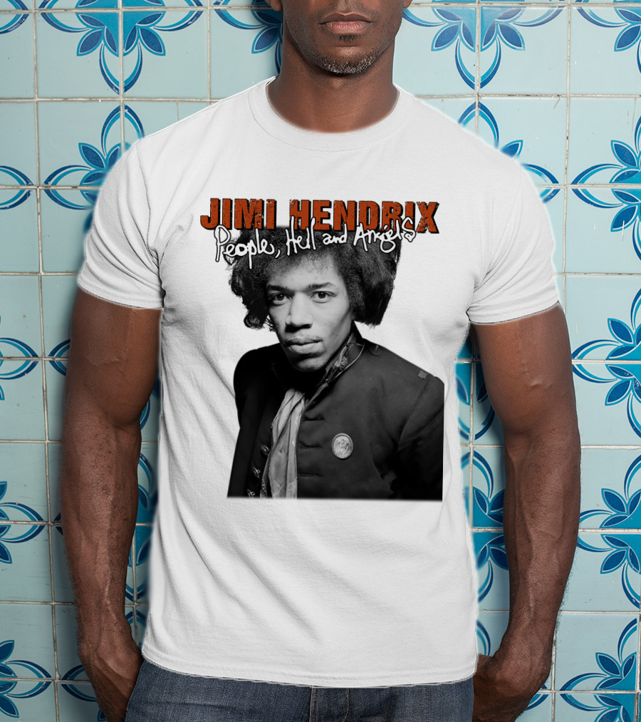 Jimi Hendrix People, Hell And Angels T-Shirt