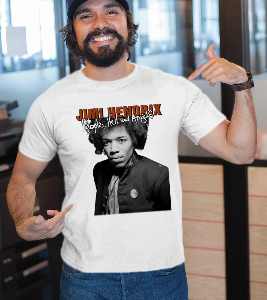 Jimi Hendrix People, Hell And Angels T-Shirt
