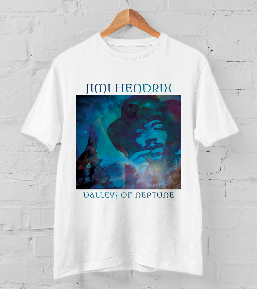 Jimi Hendrix Valleys Of Neptune Album T-Shirt